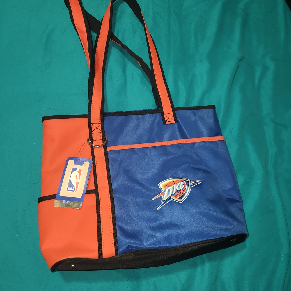 NBA Women's Tote Bag in Orange and Blue